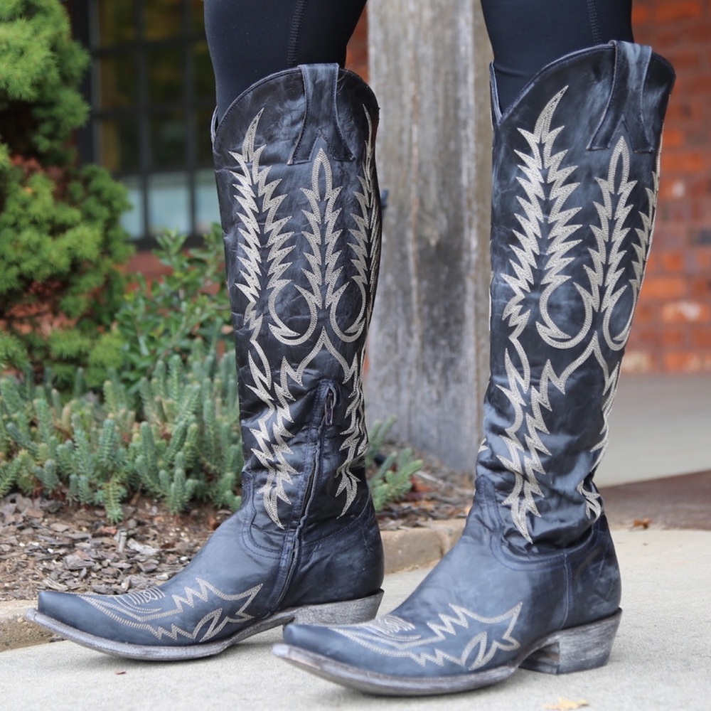 Old Gringo Mayra Bis Midnight Blue Western Cowboy Cowgirl Leather Boots
